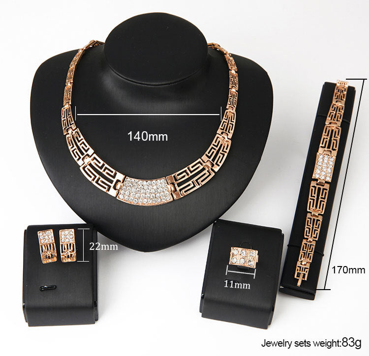 18K Gold Plated Set - Gold POLITICSLADY