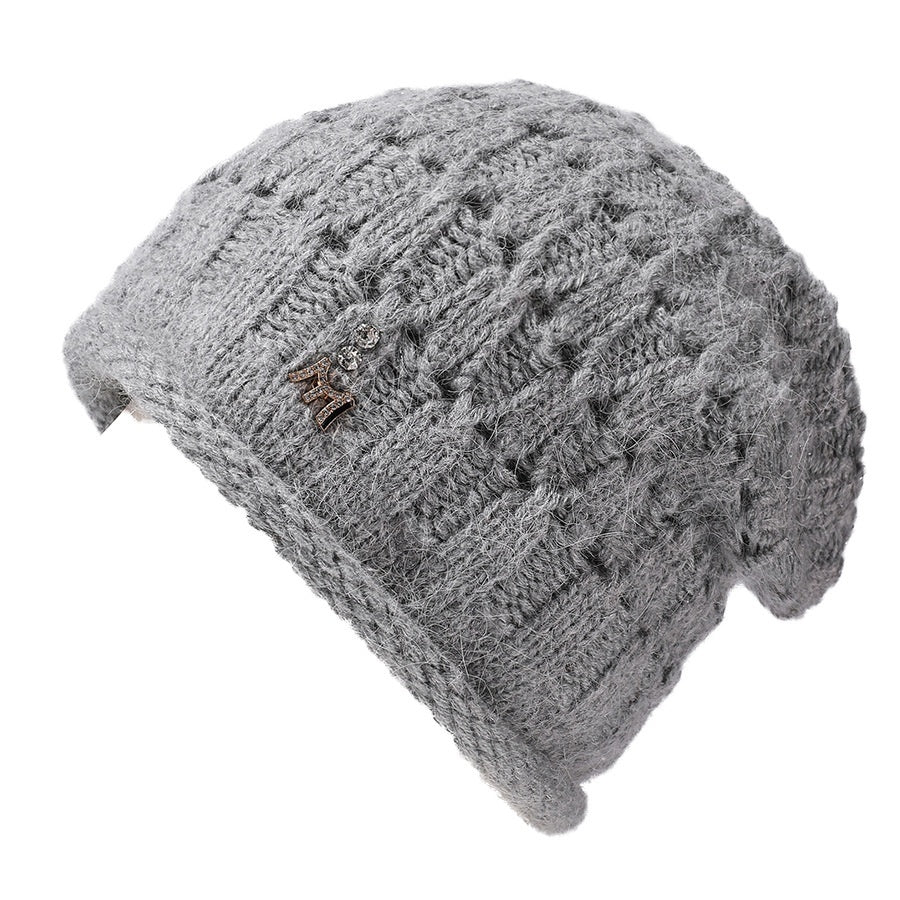 Knitted Hat Double-layer Thickened
