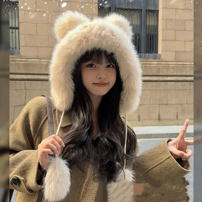 Thick Warm Earflaps Cute