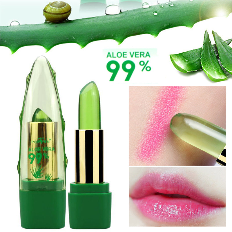 Aloe Vera Color-Changing Lipstick Gloss - 1PC POLITICSLADY