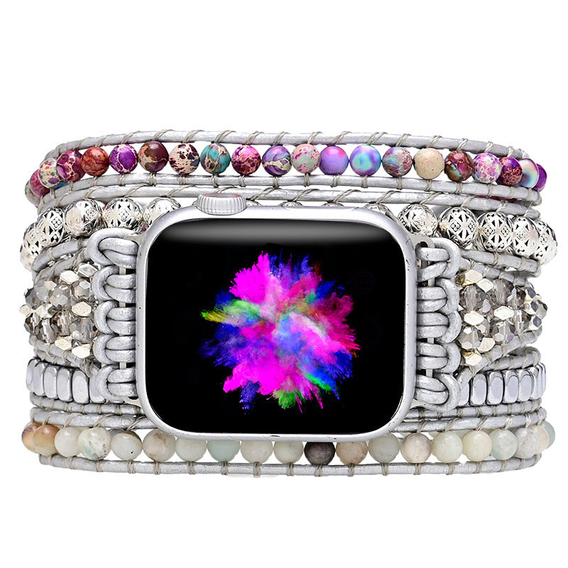 Purple Emperor Natural Stone Watch