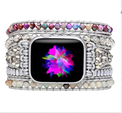 Purple Emperor Natural Stone Watch