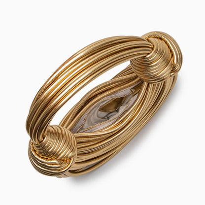 Amanda Handbag - silver / 25x8x23cm POLITICSLADY