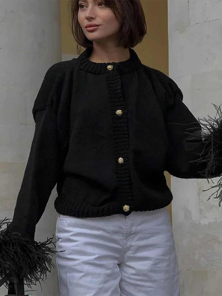 Loose Long Sleeve Single Breasted - red / L POLITICSLADY