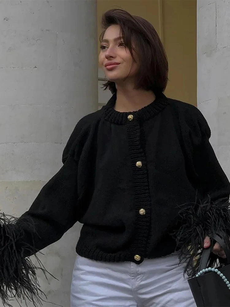 Loose Long Sleeve Single Breasted - red / L POLITICSLADY