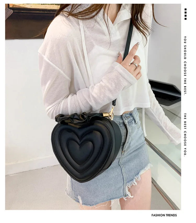 Heart Shape Shoulder Bag