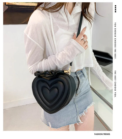 Heart Shape Shoulder Bag