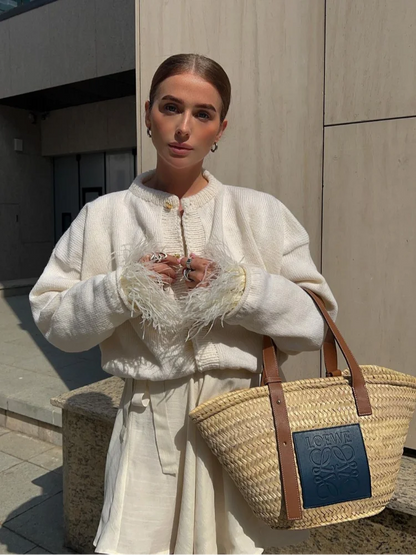 Loose Long Sleeve Single Breasted - red / L POLITICSLADY