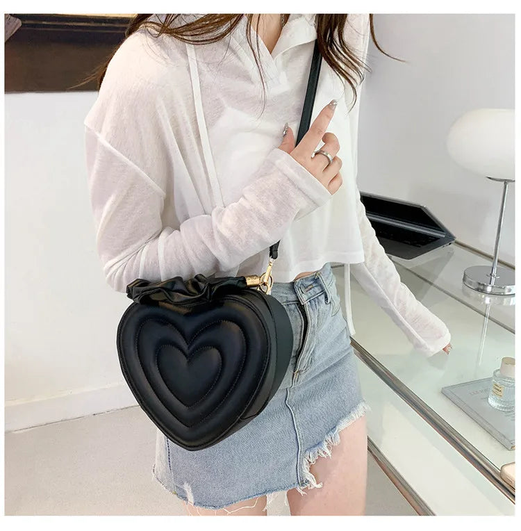 Heart Shape Shoulder Bag