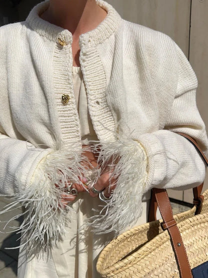 Loose Long Sleeve Single Breasted - red / L POLITICSLADY