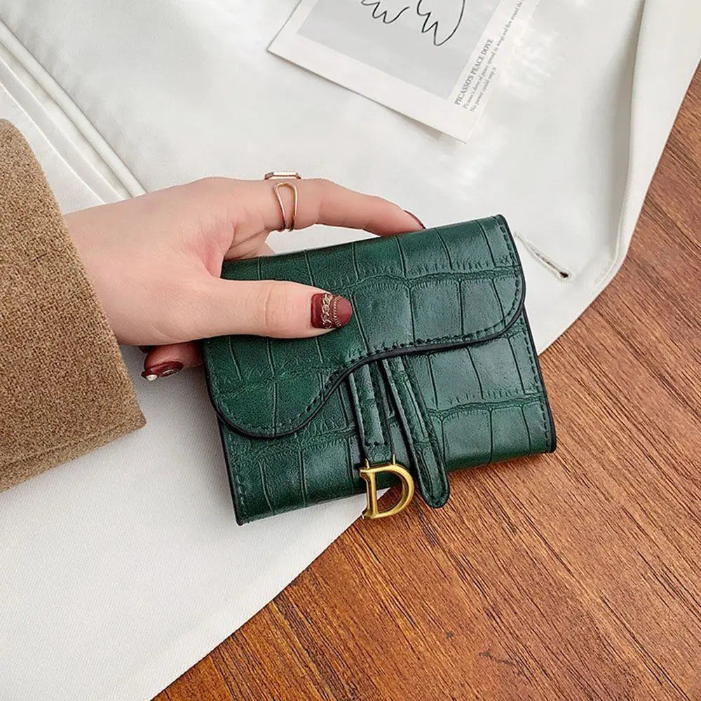 Luxury Mini Purse - Green-Card Holder POLITICSLADY