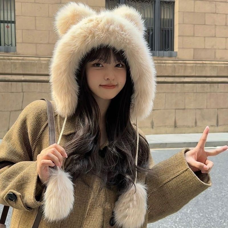 Thick Warm Earflaps Cute